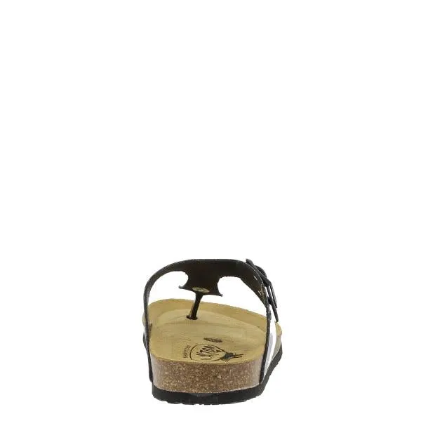 Plakton 181671 Black Thong Sandals