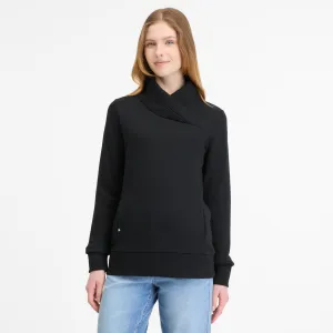 RAGWEAR WOMEN'S NESKIA SWEATSHIRT- BLACK