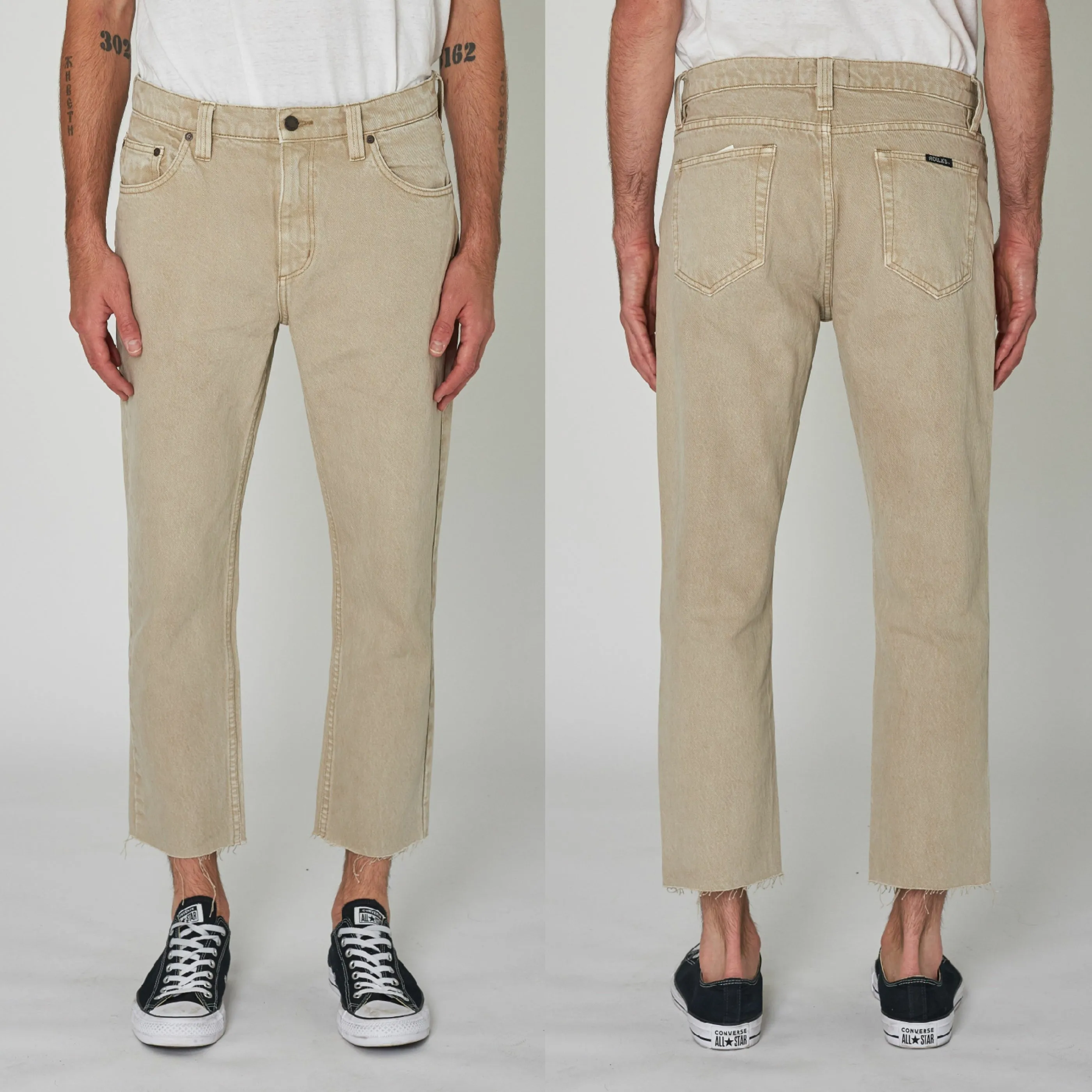 ROLLAS Mens Relaxo Chop Jeans - Swagman