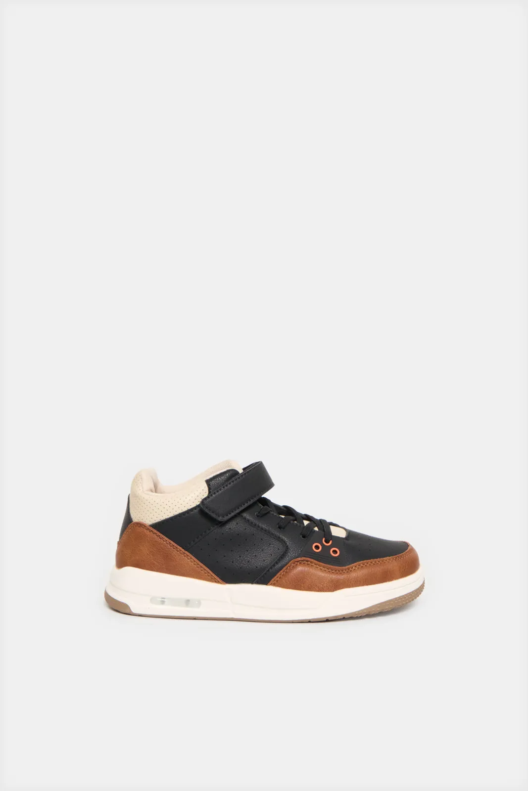 Senior Boys Assorted Colour Block High Top