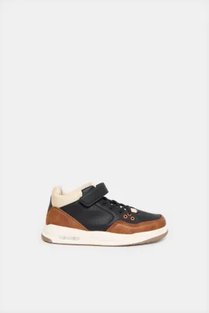 Senior Boys Assorted Colour Block High Top