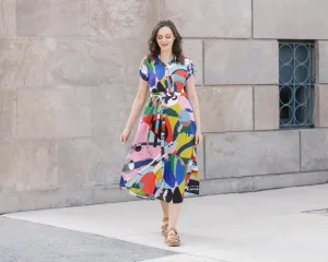 Shannon Passero Dress - Sofia Art Print - Multi