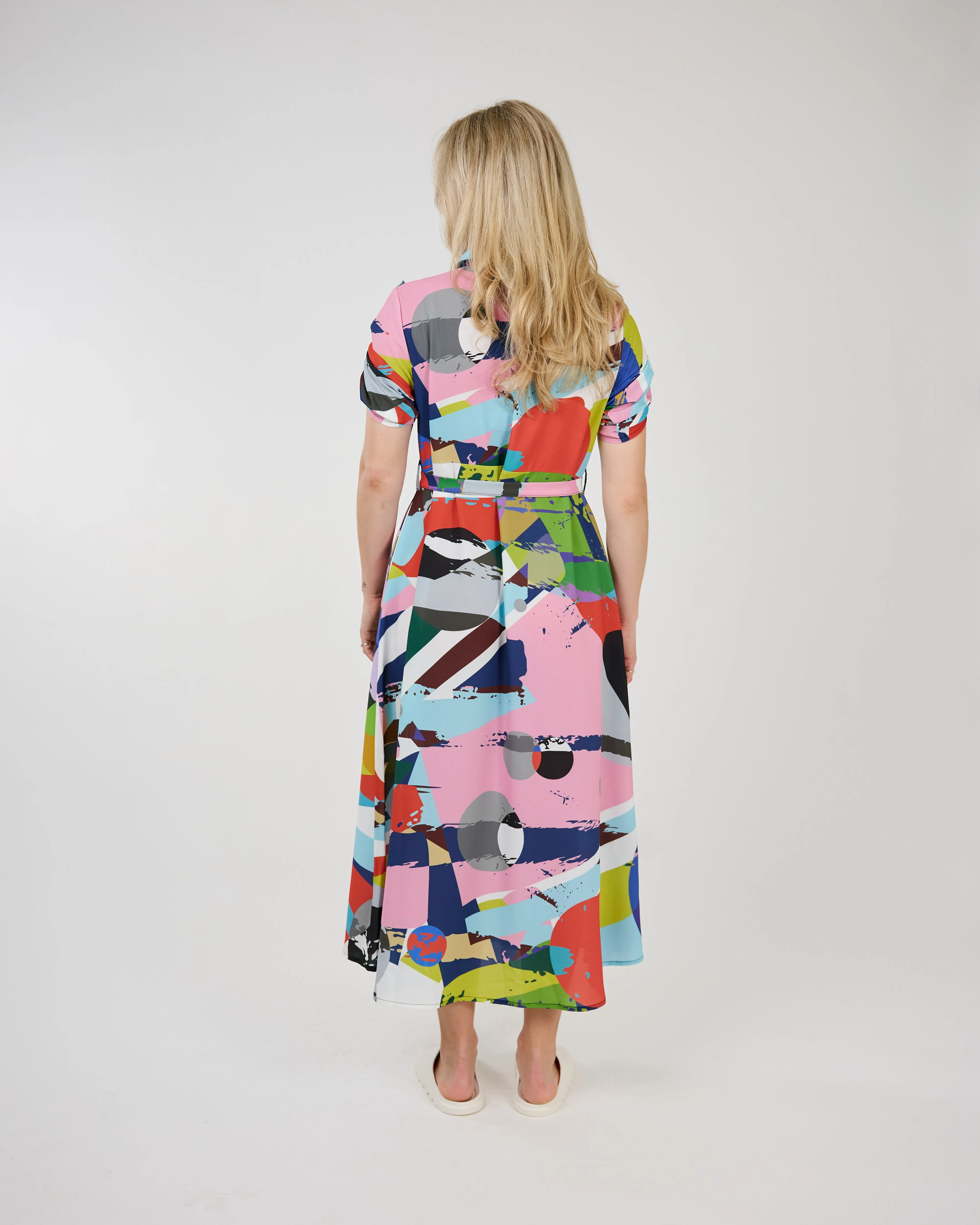 Shannon Passero Dress - Sofia Art Print - Multi