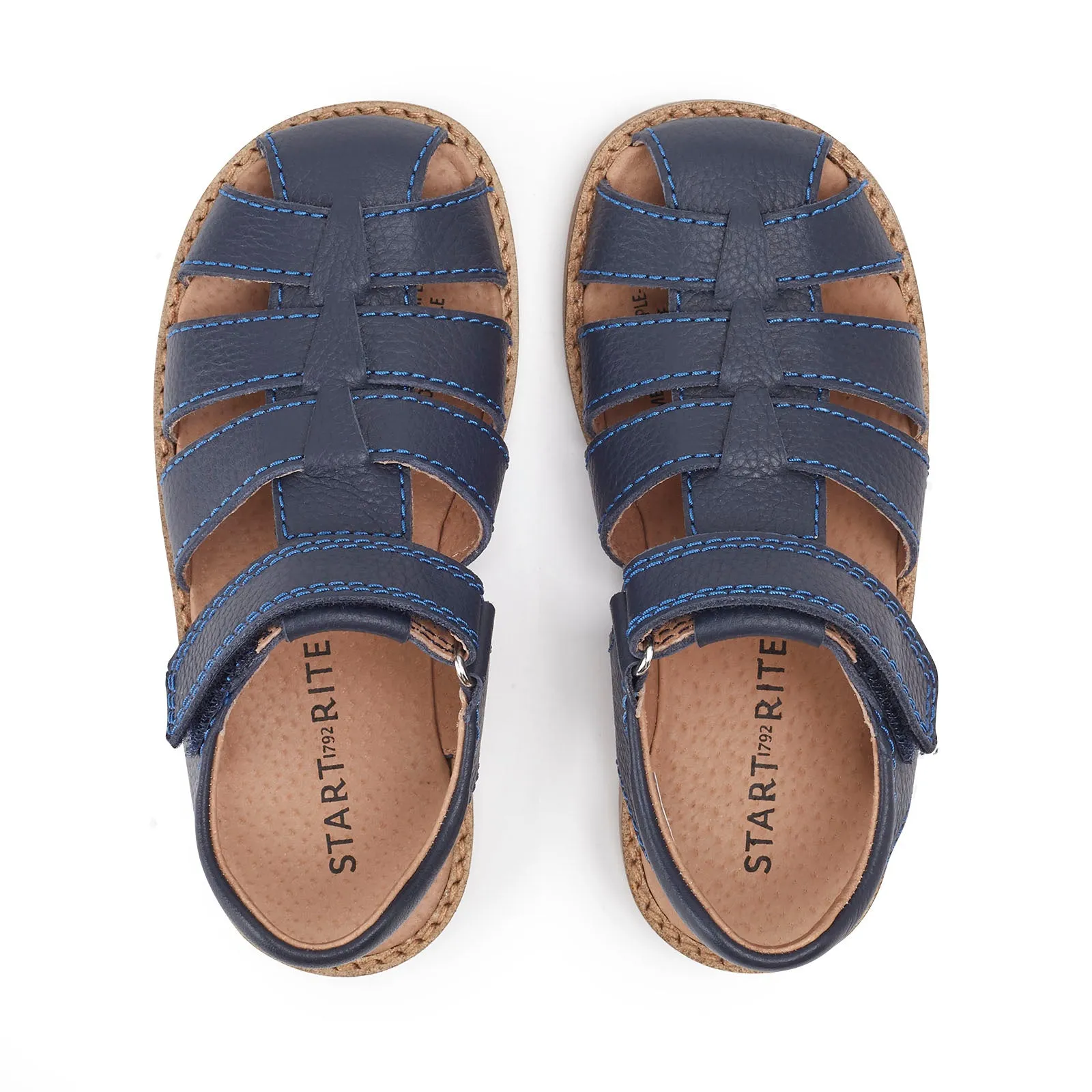 Startrite Pier Sandals 5199 Navy F Fit