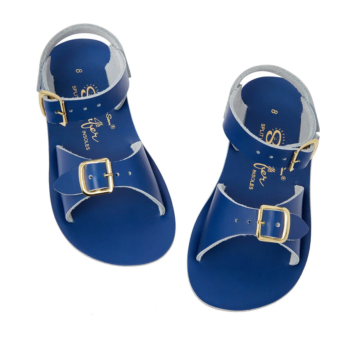 Surfer Sandals in Cobalt by Salt-Water