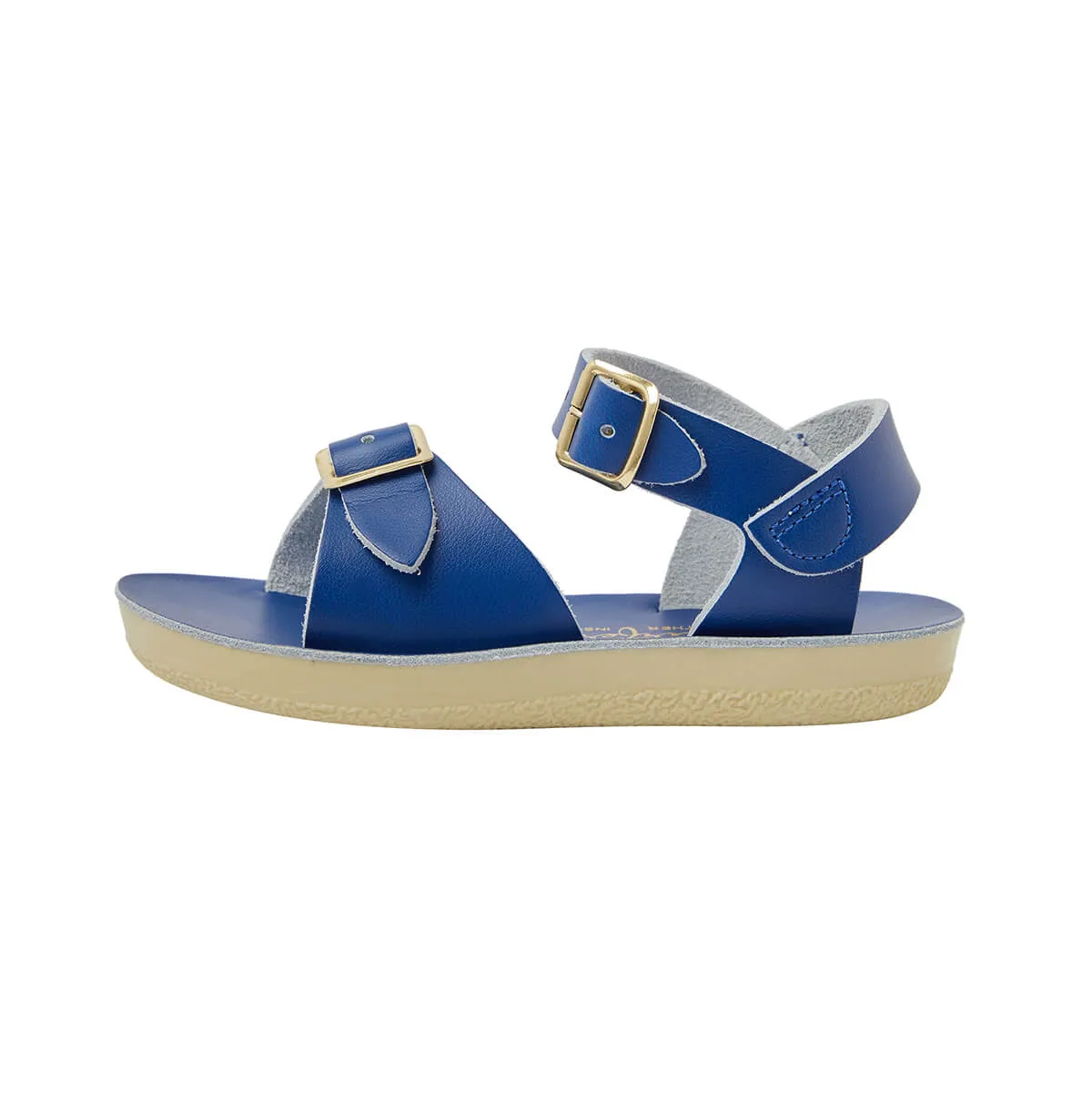 Surfer Sandals in Cobalt by Salt-Water