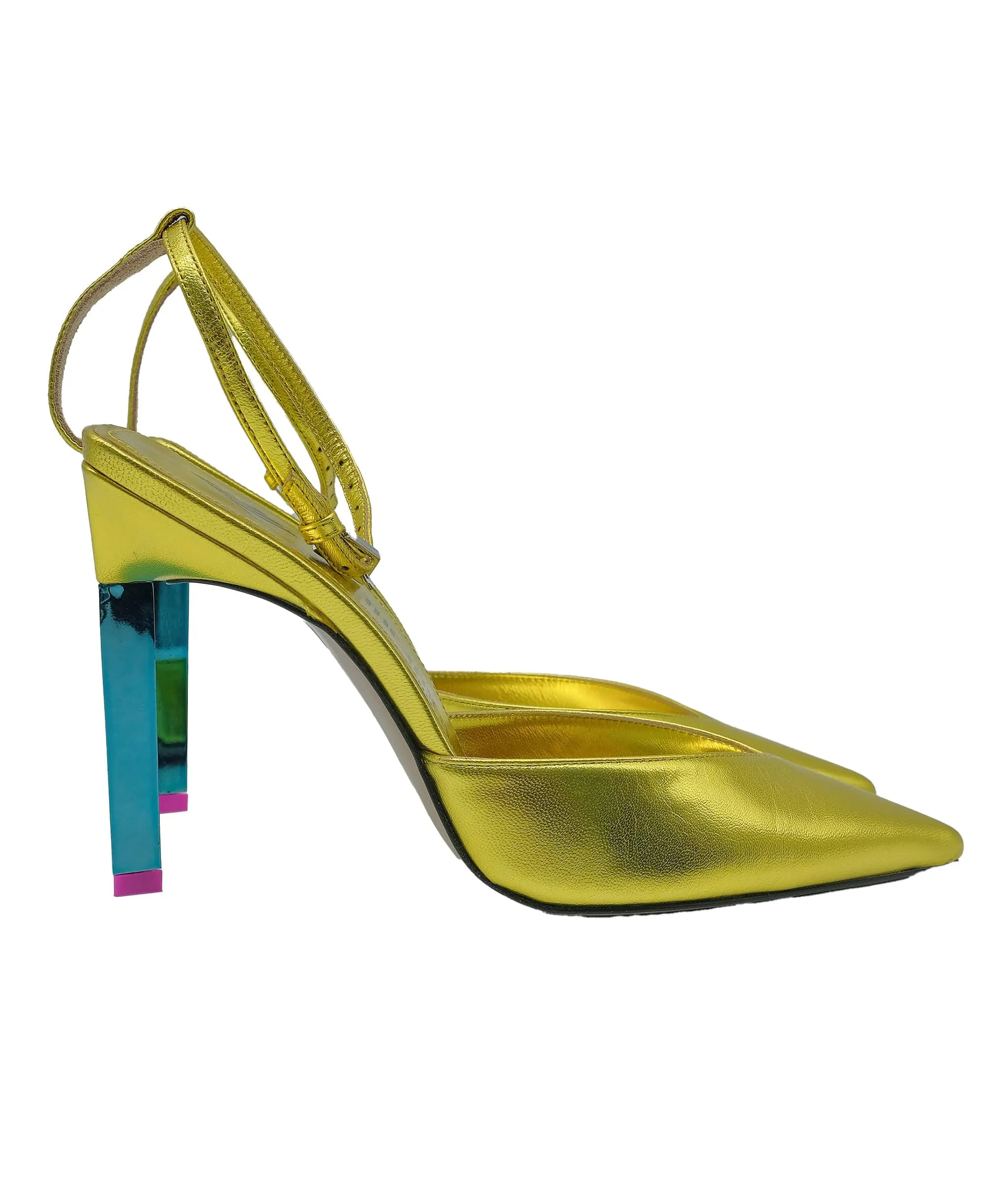 The Attico sandals Gold 36.5 RJC3295