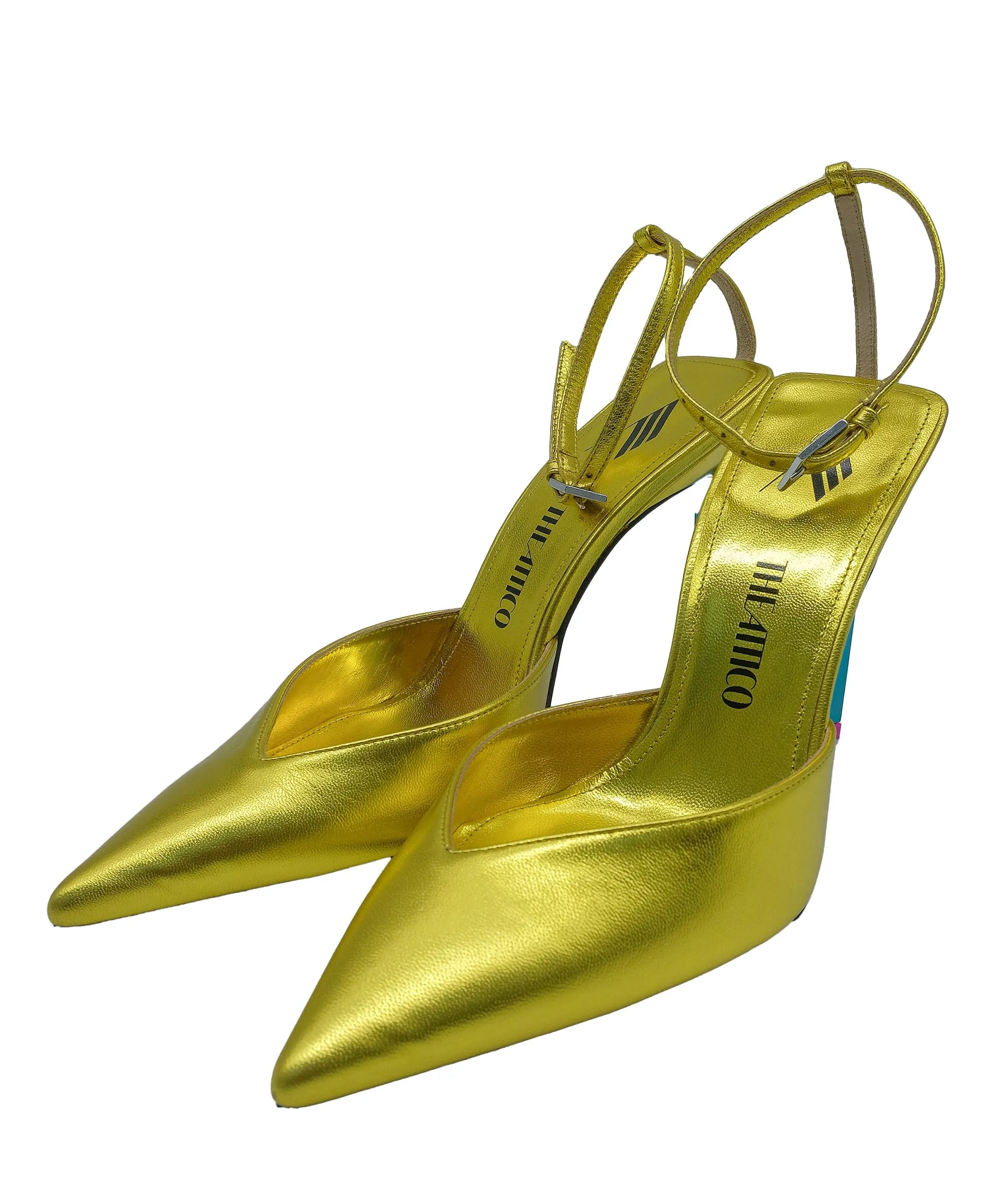 The Attico sandals Gold 36.5 RJC3295
