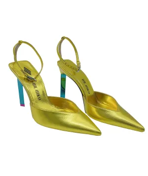 The Attico sandals Gold 36.5 RJC3295