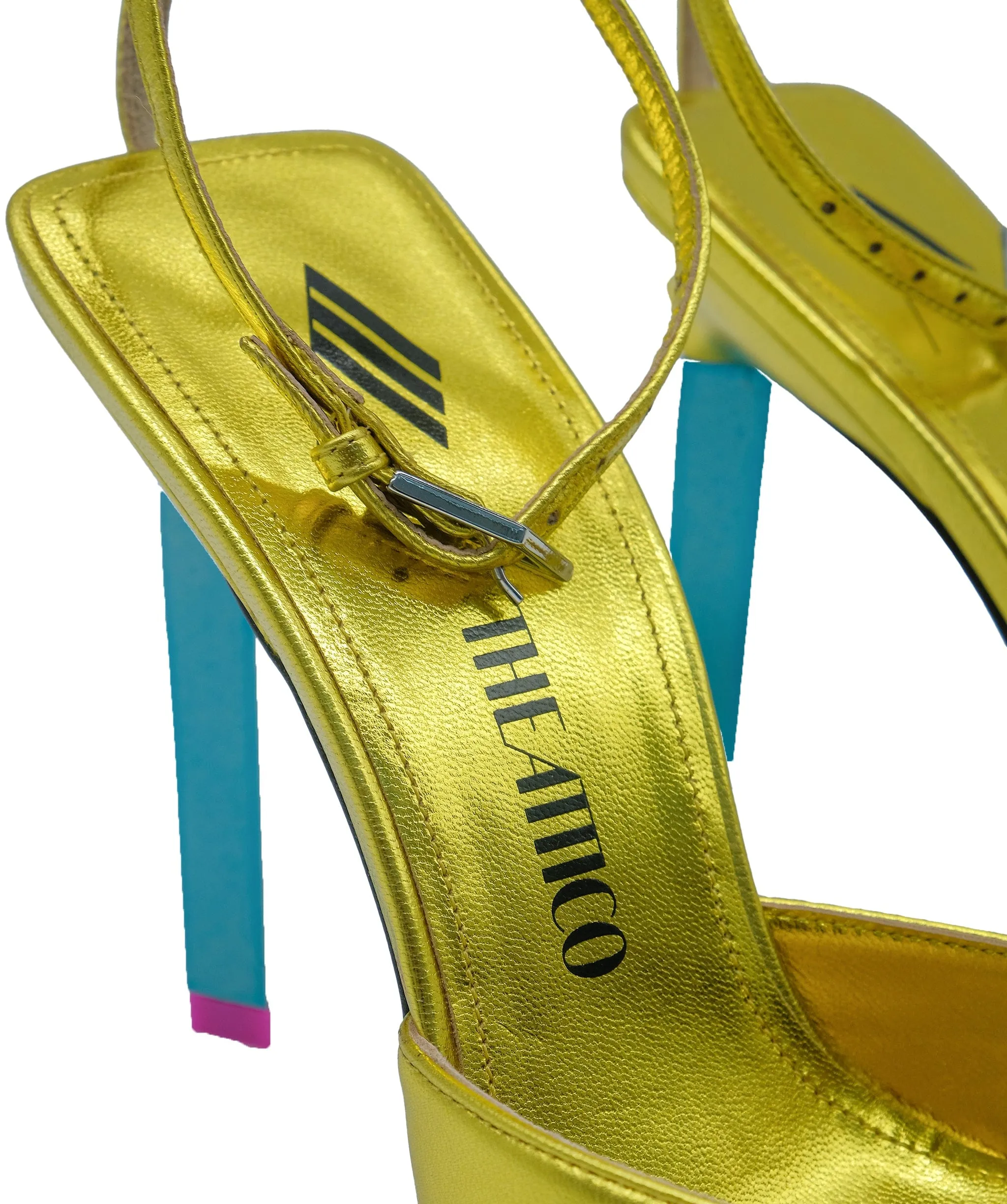 The Attico sandals Gold 36.5 RJC3295
