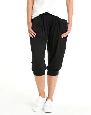 Tokyo 3/4 Pant -Black