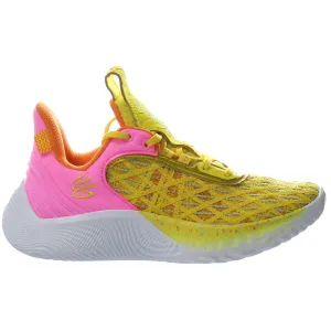 Under Armour Curry Flow 9 Sesame Street Kids Yellow Trainers