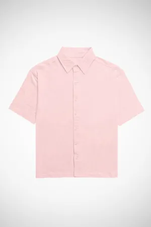 Unisex Oversized Shirt Light Pink