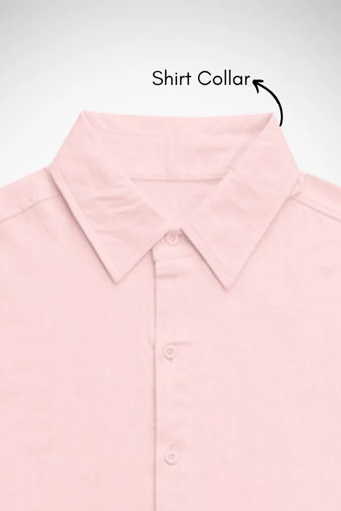 Unisex Oversized Shirt Light Pink