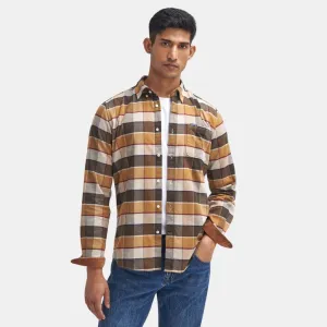 Valley Tailored Long-Sleeved Shirt (Classic Brown)