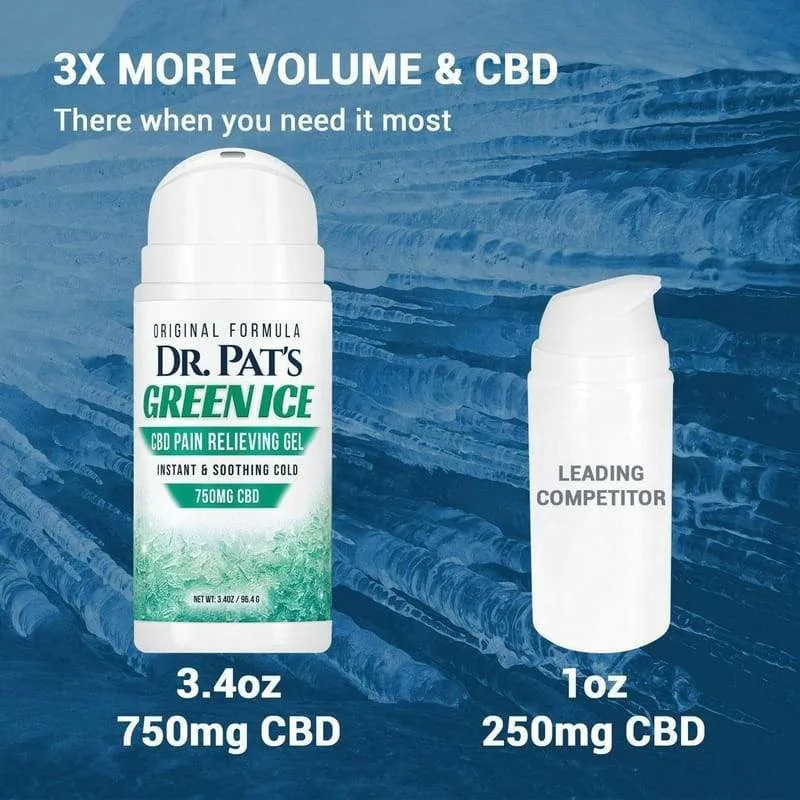 Vive Health Dr. Pat's Green Ice CBD Pain Cream