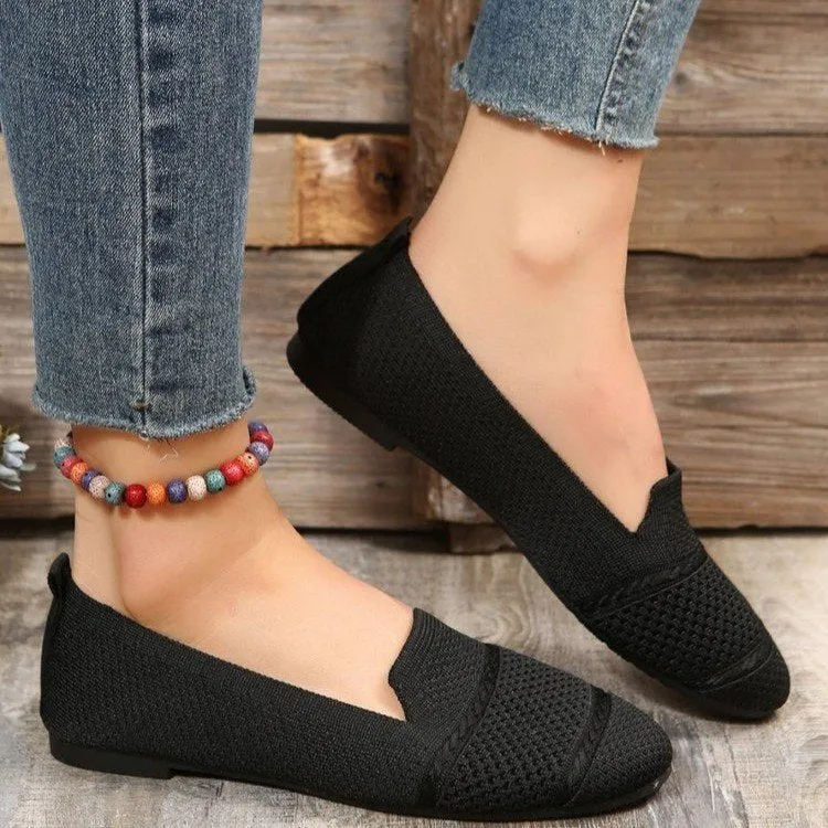 Women's Round Toe Soft Sole Slip-On Ballet Flats