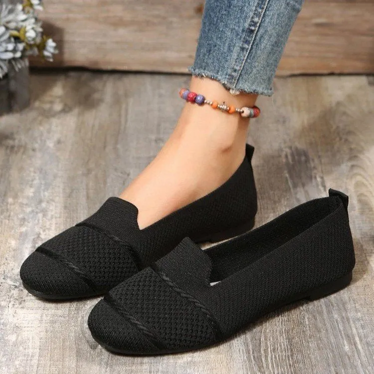 Women's Round Toe Soft Sole Slip-On Ballet Flats